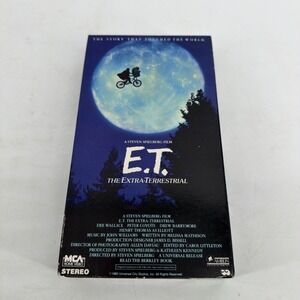 E.T. the Extra-Terrestrial VHS 1988 MCA Good Condition Vintage Movie